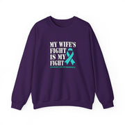 My Wife’s Fight Unisex Heavy Blend™ Crewneck Sweatshirt