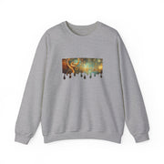 Golden Musical Notes Unisex Heavy Blend™ Crewneck Sweatshirt