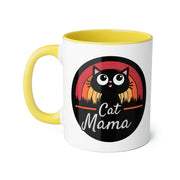 Cat Mama Accent Mugs, 11oz