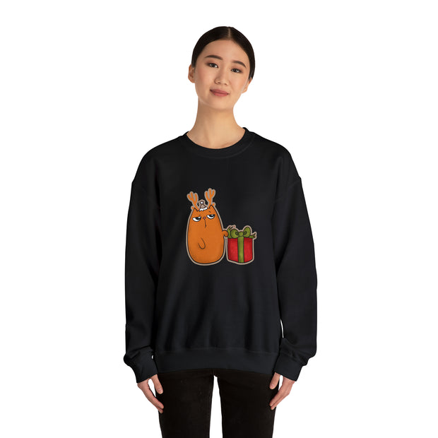 Christmas cat Unisex Heavy Blend™ Crewneck Sweatshirt