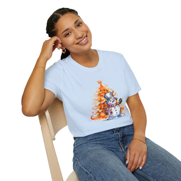 Snowman Unisex Softstyle T-Shirt