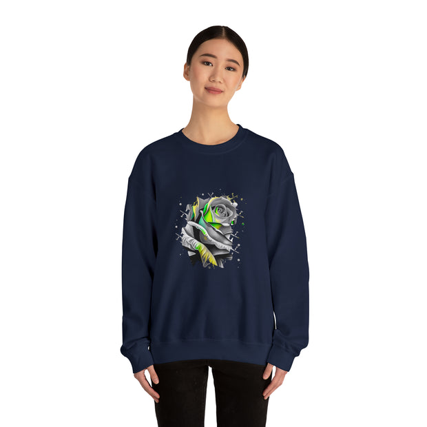 Rose Unisex Heavy Blend™ Crewneck Sweatshirt