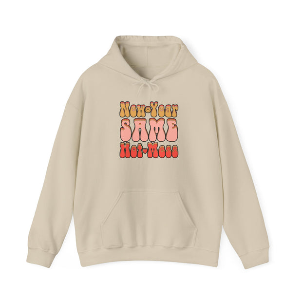 Same Hot Mess Unisex Heavy Blend™ Hooded Sweatshirt