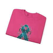 In this Family Support Unisex Heavy Blend™ Crewneck Sweatshirt