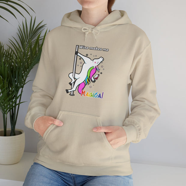 Unicorn Wine Unisex Heavy Blend™ Hooded Sweatshirt
