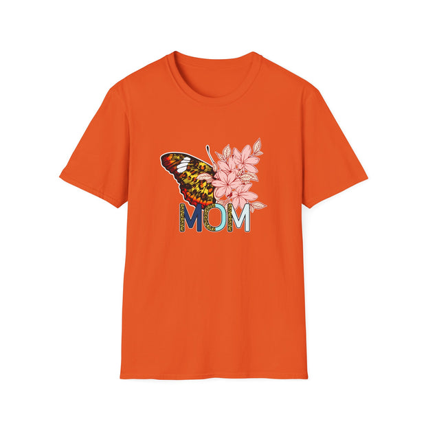 Butterfly Mom Unisex Softstyle T-Shirt