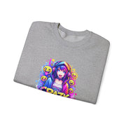 Graffiti Anime Girls Unisex Heavy Blend™ Crewneck Sweatshirt