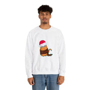 Christmas cat Unisex Heavy Blend™ Crewneck Sweatshirt
