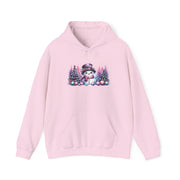 Pastel Snowman Unisex Heavy Blend™ Hooded Sweatshirt