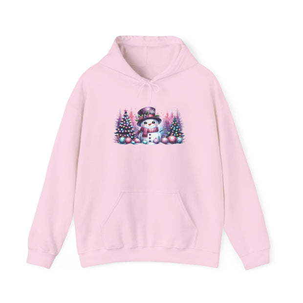 Pastel Snowman Unisex Heavy Blend™ Hooded Sweatshirt
