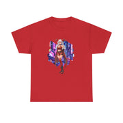 Anime Female Demon Unisex Heavy Cotton Tee