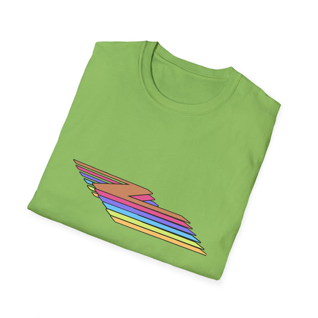 Z Striped Unisex Softstyle T-Shirt