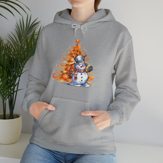 Snowman Unisex Heavy Blend™ Hooded Sweatshirt