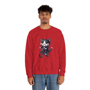 Horror Movie Cats Unisex Heavy Blend™ Crewneck Sweatshirt