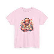 Graffiti Anime Girl Unisex Heavy Cotton Tee