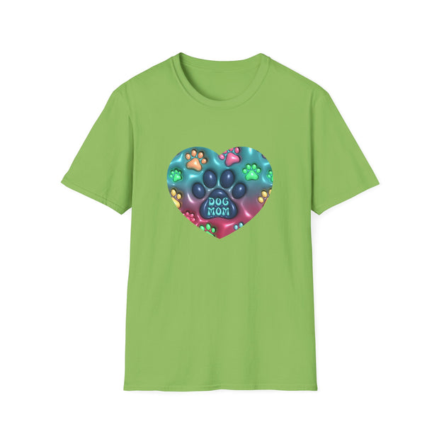 Dog Mom Unisex Softstyle T-Shirt