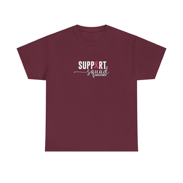 Breast Cancer Unisex Heavy Cotton Tee