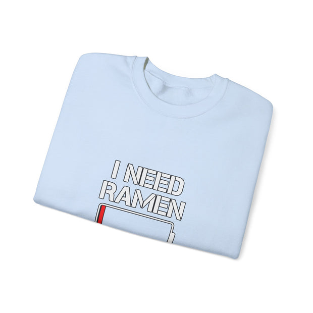 I Need Ramen Unisex Heavy Blend™ Crewneck Sweatshirt
