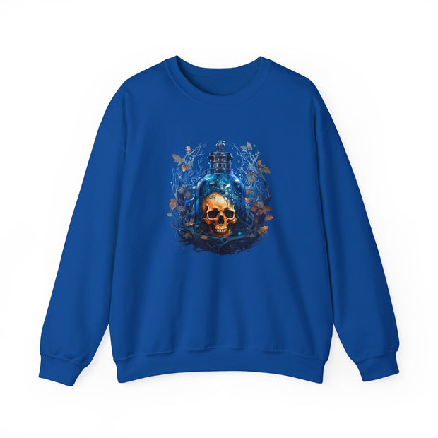 Bottled Skull Unisex Heavy Blend™ Crewneck Sweatshirt