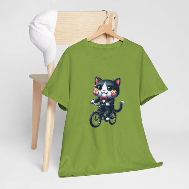 Horror Movie Cats Unisex Heavy Cotton Tee