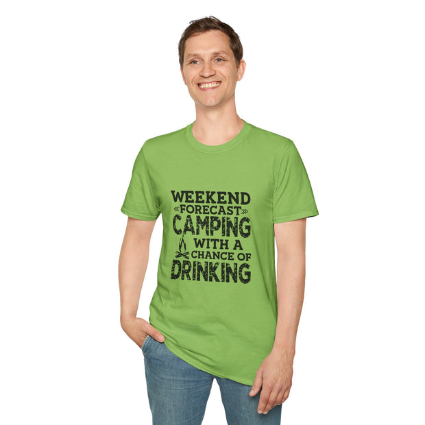 Weekend Forecast Unisex Softstyle T-Shirt
