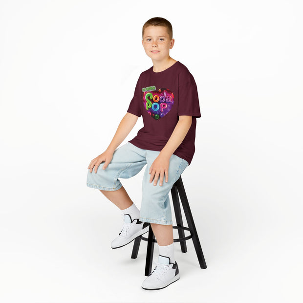 Kids Soda Pop Tee - Fun Graphic T-Shirt, Kids Birthday Gift, Playful Fashion, Summer Outfit, Casual Wear
