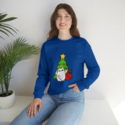 Christmas cat Unisex Heavy Blend™ Crewneck Sweatshirt