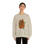 Christmas cat Unisex Heavy Blend™ Crewneck Sweatshirt