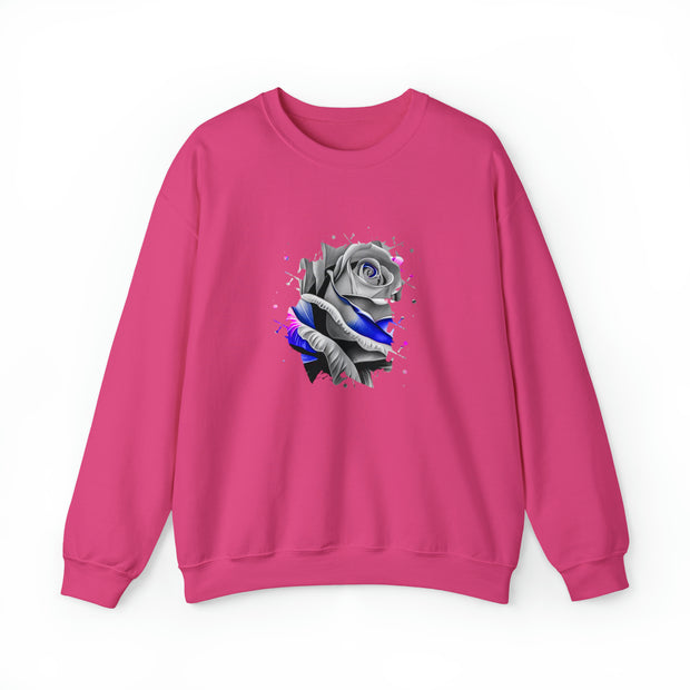 Rose Unisex Heavy Blend™ Crewneck Sweatshirt