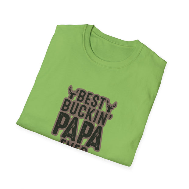 Best Papa Unisex Softstyle T-Shirt