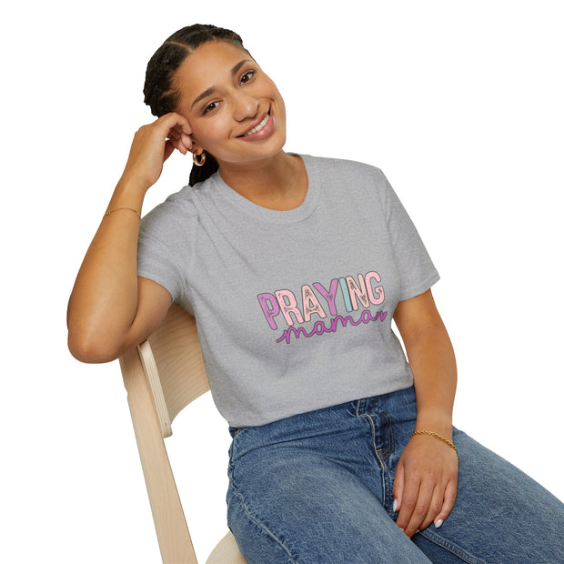 Praying Mama Unisex Softstyle T-Shirt