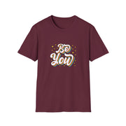 Retro Be You Pride Unisex Softstyle T-Shirt