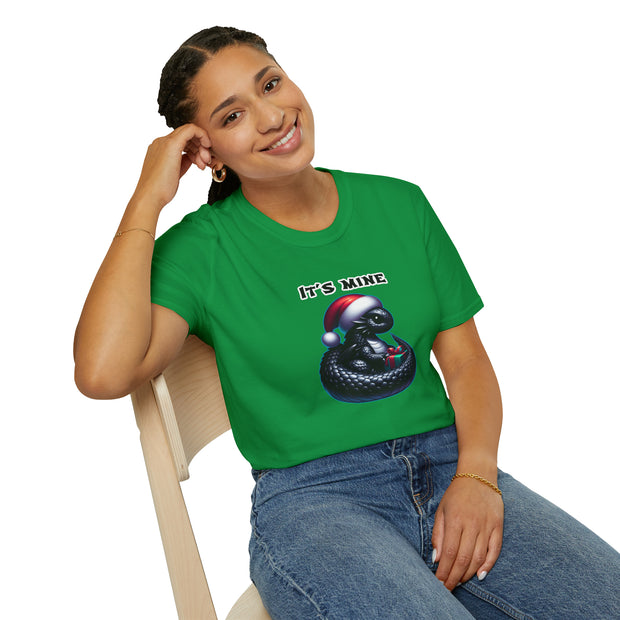 Christmas dragon Unisex Softstyle T-Shirt