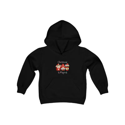 Christmas Gnome Youth Heavy Blend Hooded Sweatshirt