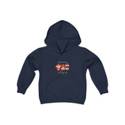 Christmas Gnome Youth Heavy Blend Hooded Sweatshirt