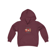 Christmas Gnome Youth Heavy Blend Hooded Sweatshirt