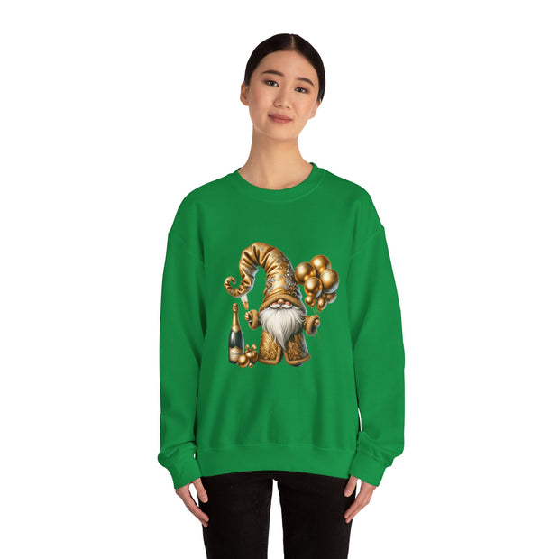 New Year Gnome Unisex Heavy Blend™ Crewneck Sweatshirt