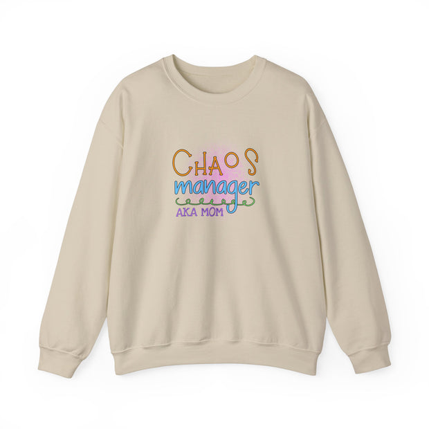 Chaos Manager Unisex Heavy Blend™ Crewneck Sweatshirt