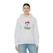 Christmas cat Unisex Heavy Blend™ Hooded Sweatshirt