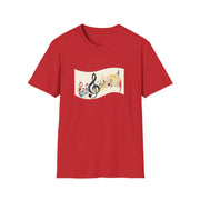 Musical Notes Unisex Softstyle T-Shirt