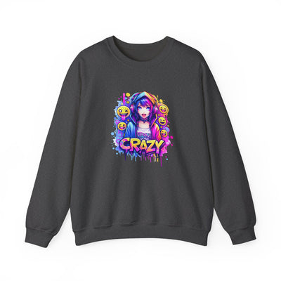 Graffiti Anime Girls Unisex Heavy Blend™ Crewneck Sweatshirt