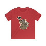 Love baby bear Kids Softstyle Tee