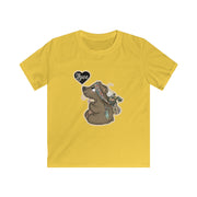 Love baby bear Kids Softstyle Tee
