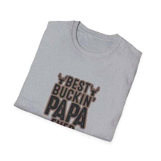 Best Papa Unisex Softstyle T-Shirt
