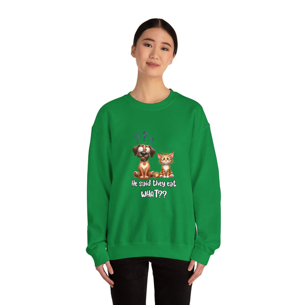 They Eat What Unisex Heavy Blend™ Crewneck Sweatshirt