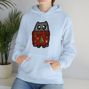 Christmas Cat Unisex Heavy Blend™ Hooded Sweatshirt