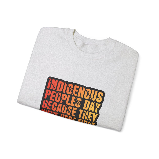 Indigenous Peoples Day Unisex Heavy Blend™ Crewneck Sweatshirt