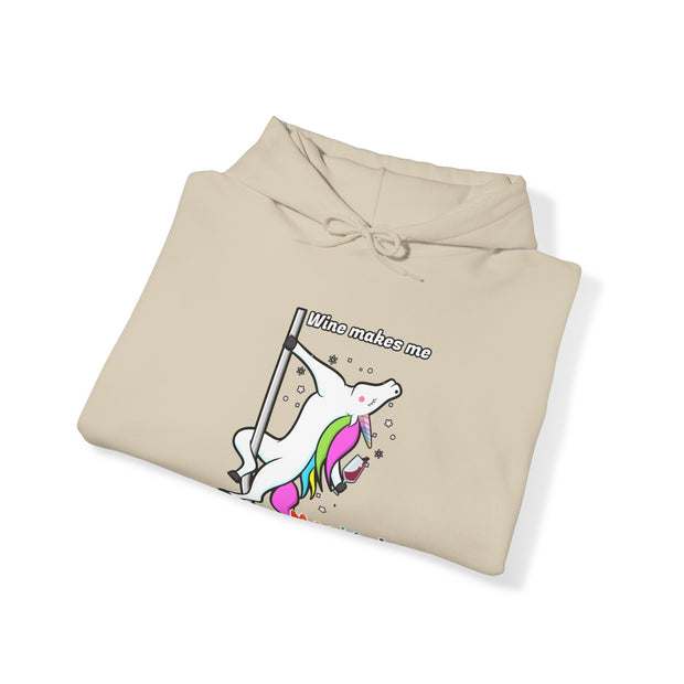 Unicorn Wine Unisex Heavy Blend™ Hooded Sweatshirt