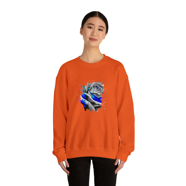 Rose Unisex Heavy Blend™ Crewneck Sweatshirt