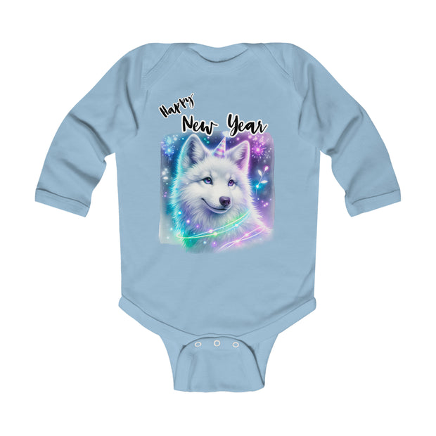 New Year Infant Long Sleeve Bodysuit